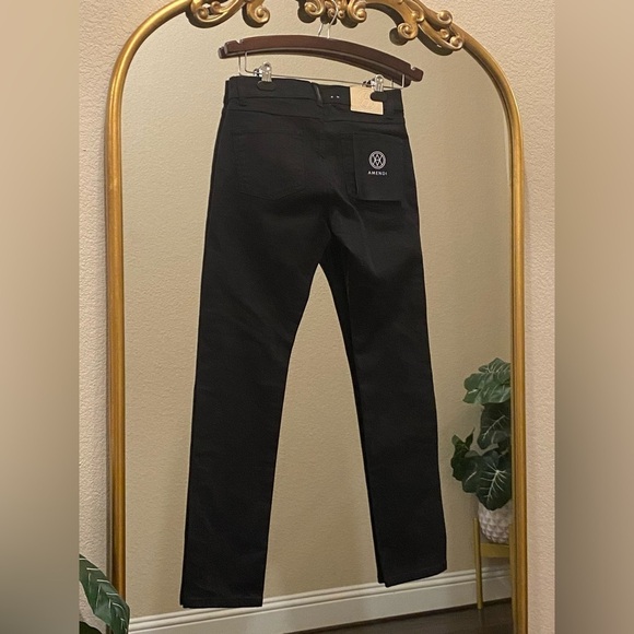 AMENDI KAROLINA SKINNY JEANS FOREVER BLACK SIZE 29 - Picture 10 of 11